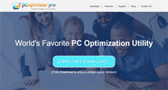 Desktop Screenshot of pcoptimizerpro.com